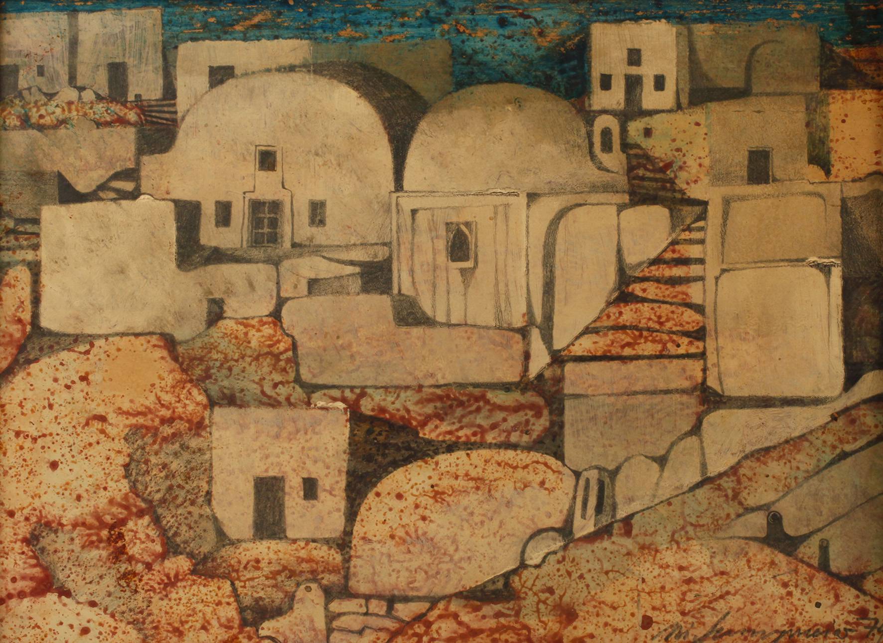 Orientalische Stadtansicht