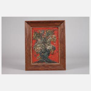 Kleines abstraktes Blumenstillleben