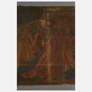 Jugendstil-Wandbespannung