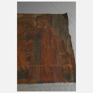 Jugendstil-Wandbespannung