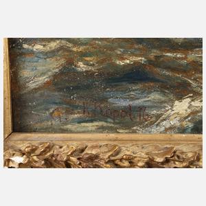 K. Köppel, Paar Gemälde deutsche Kriegsmarine