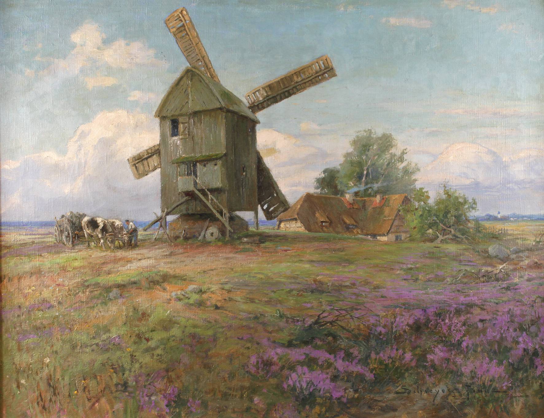 Franz Schreyer, Niederlausitzer Windmühle