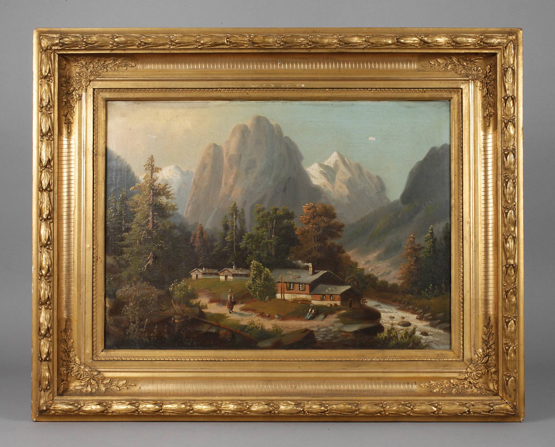 Gründerzeit-Goldstuckrahmen um 1870