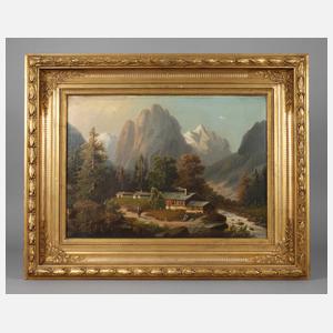 Gründerzeit-Goldstuckrahmen um 1870