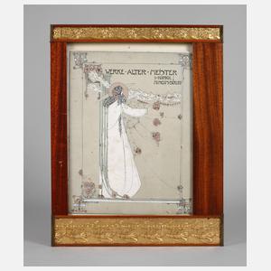 Feiner Jugendstilrahmen