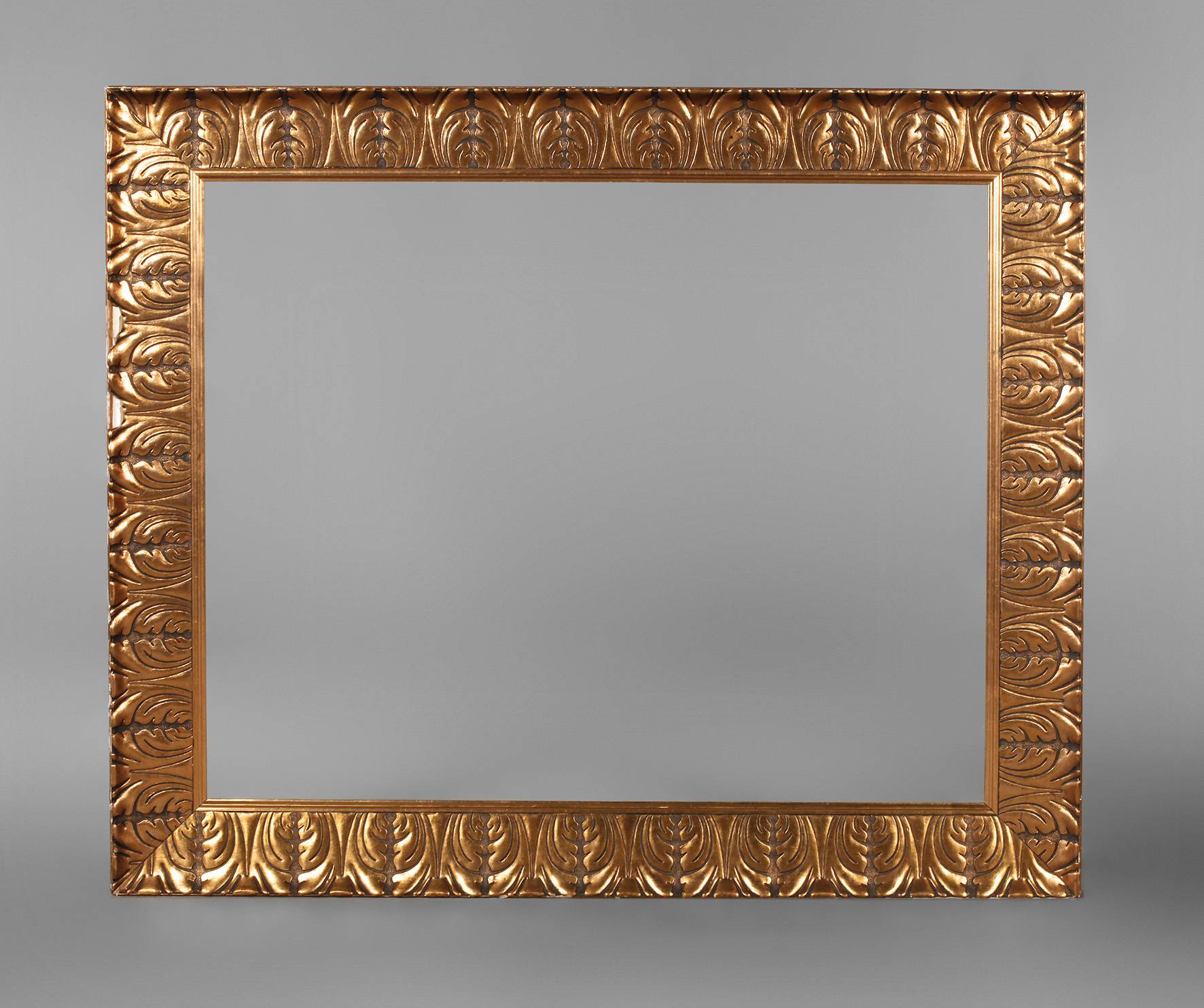 Großer Goldstuckrahmen um 1910