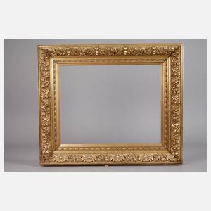 Paar Goldstuckleisten-Rahmen, 2. Hälfte 20. Jh.