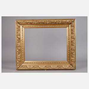 Paar Goldstuckleisten-Rahmen, 2. Hälfte 20. Jh.