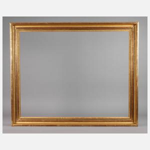Großer blattvergoldeter Rahmen