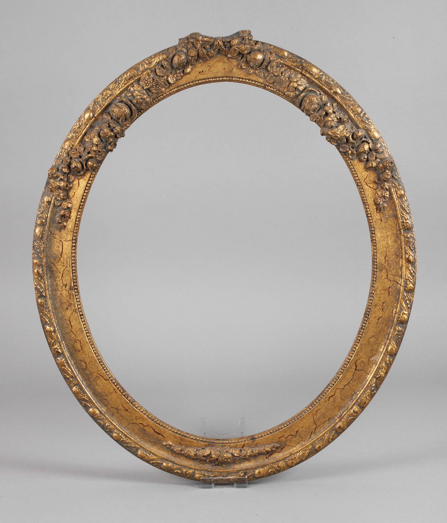 Ovaler Goldstuckrahmen Mitte 20. Jh.
