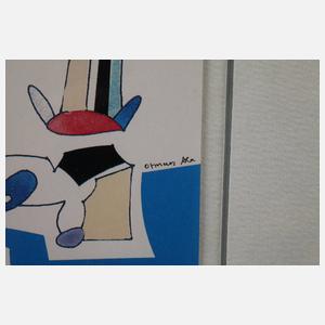 Rahmen Otmar Alt, attr. mit Kunstpostkarte