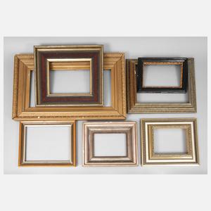 Konvolut Rahmen 19./20. Jh.