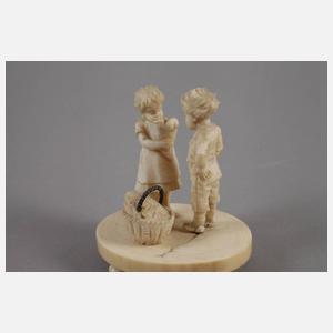 Figürliche Elfenbeinschnitzerei