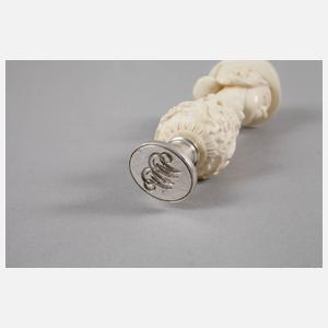 Feine Petschaft Elfenbein