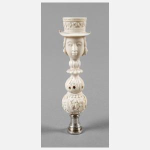 Feine Petschaft Elfenbein