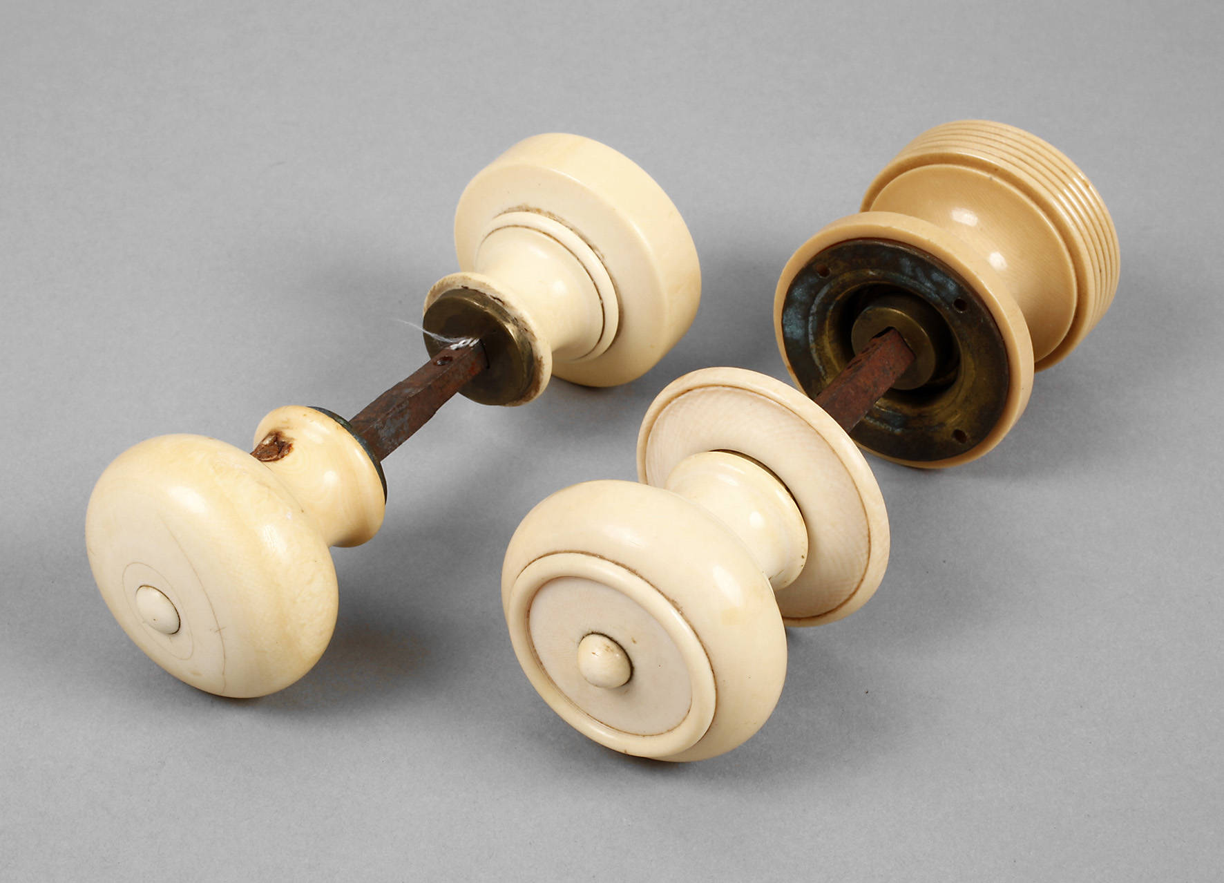 Paar Türknäufe Biedermeier