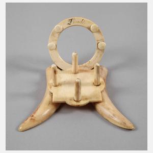 Aufsteller Elfenbein