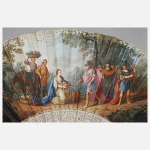 Feiner Fächer Elfenbein