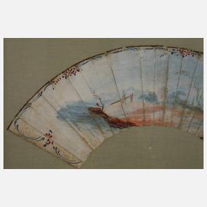 Gerahmter Fächer Rokoko