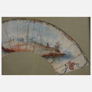 Gerahmter Fächer Rokoko