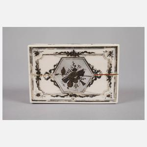 Feine Dose Elfenbein