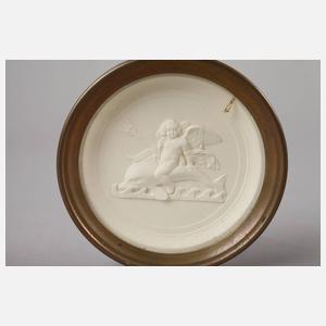 Paar Miniaturreliefs