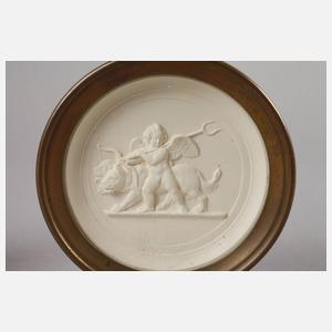 Paar Miniaturreliefs