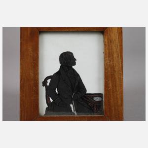 Drei Silhouettenmalereien