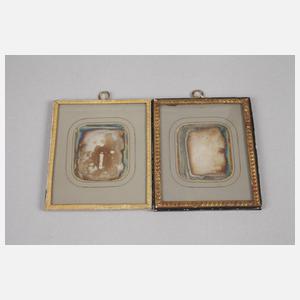 Zwei Daguerrotypien