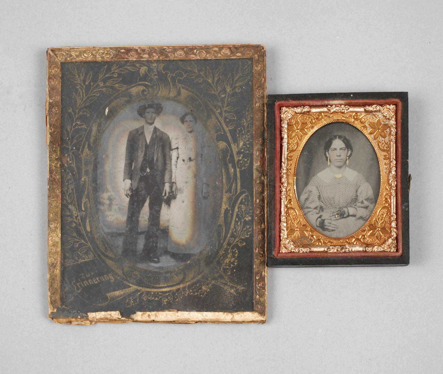 Zwei frühe Heliografien