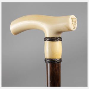 Spazierstock Elfenbein