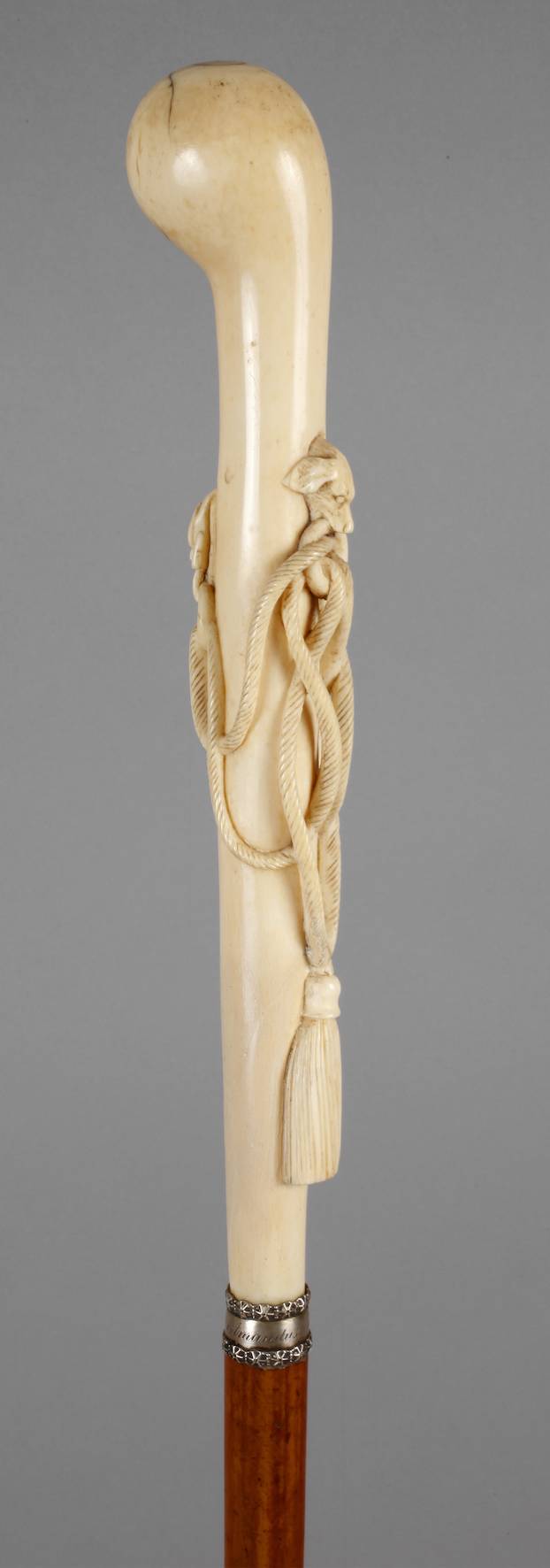 Spazierstock Elfenbein