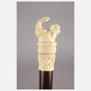 Spazierstock Elfenbein