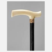 Spazierstock Elfenbein111