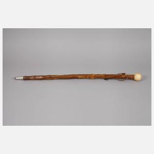 Spazierstock Elfenbein