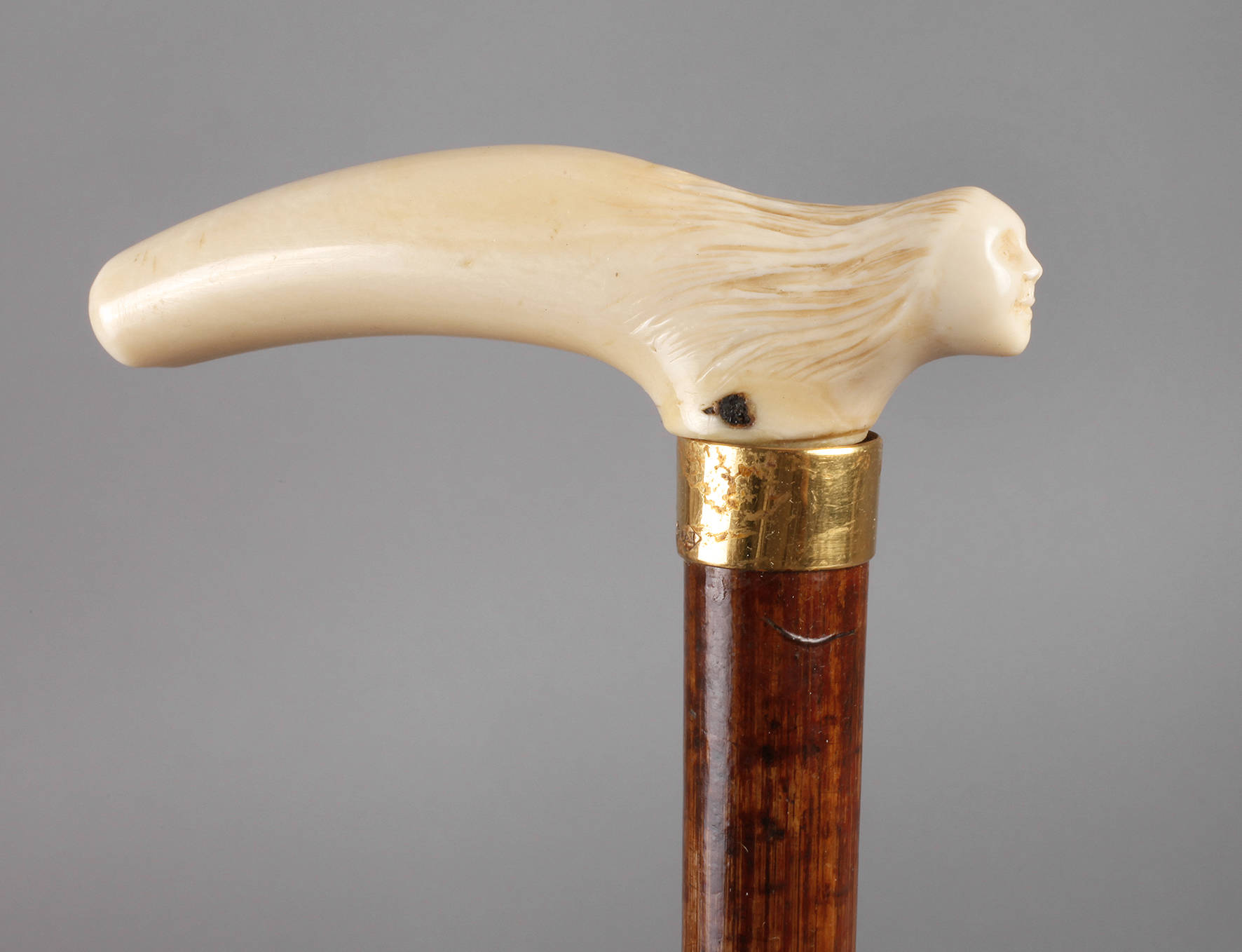 Spazierstock Elfenbein