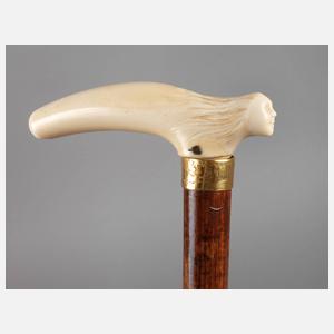Spazierstock Elfenbein