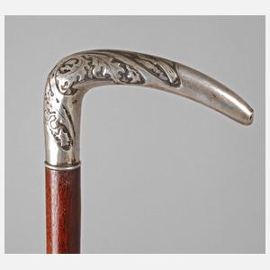 Spazierstock Silber