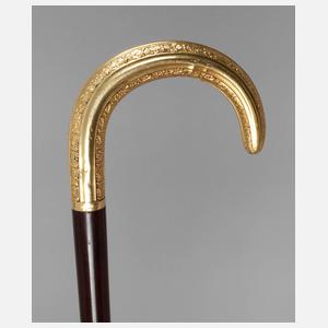 Spazierstock Gold