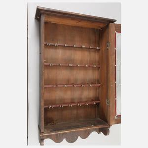 Pfeifensammlung in Schauvitrine