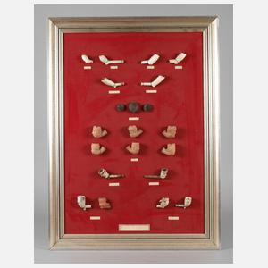 Sammlung Pfeifenköpfe