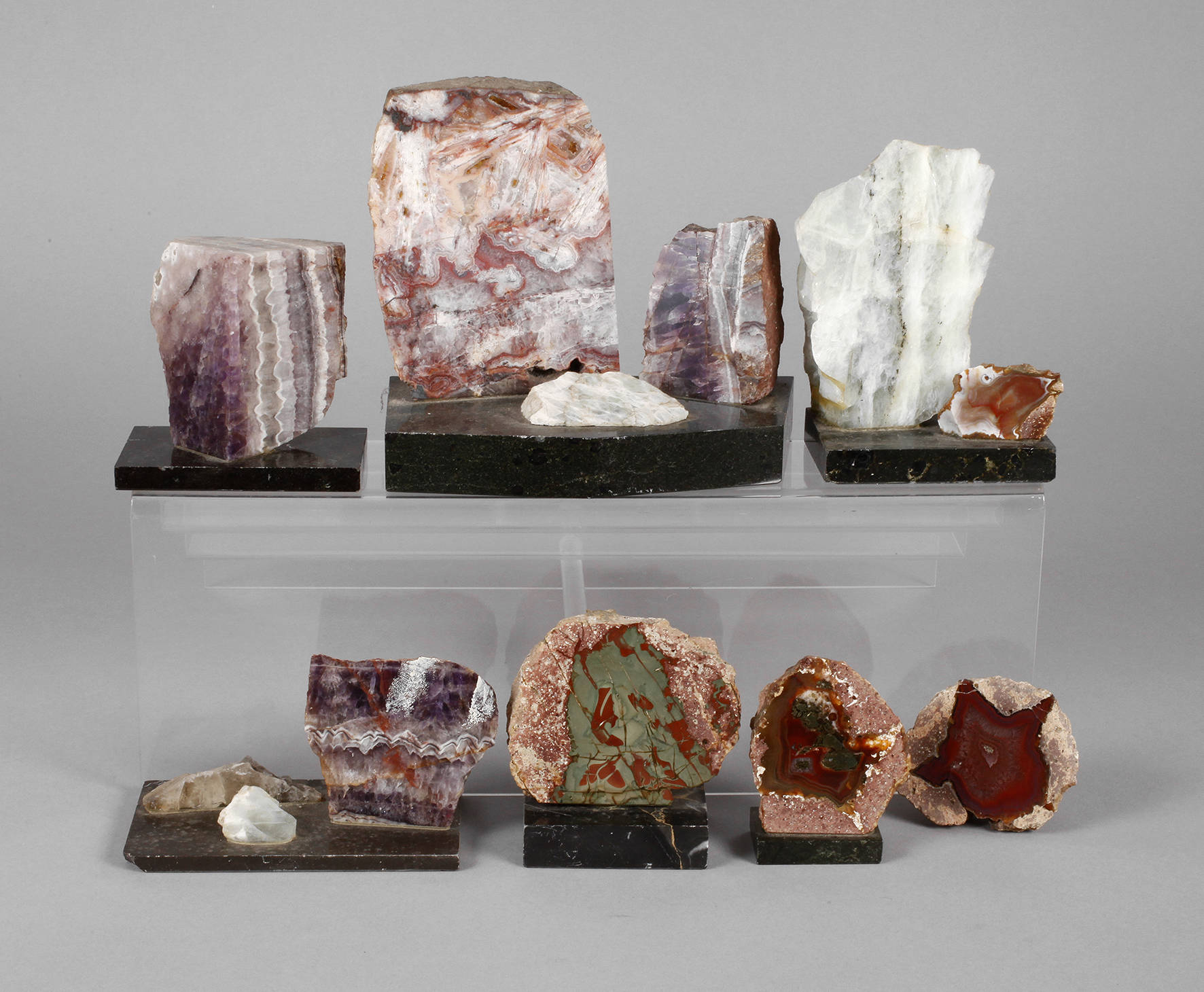 Sammlung sächsische Quarze