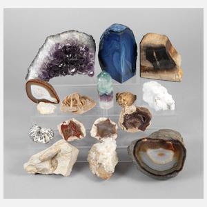 Kleine Mineraliensammlung