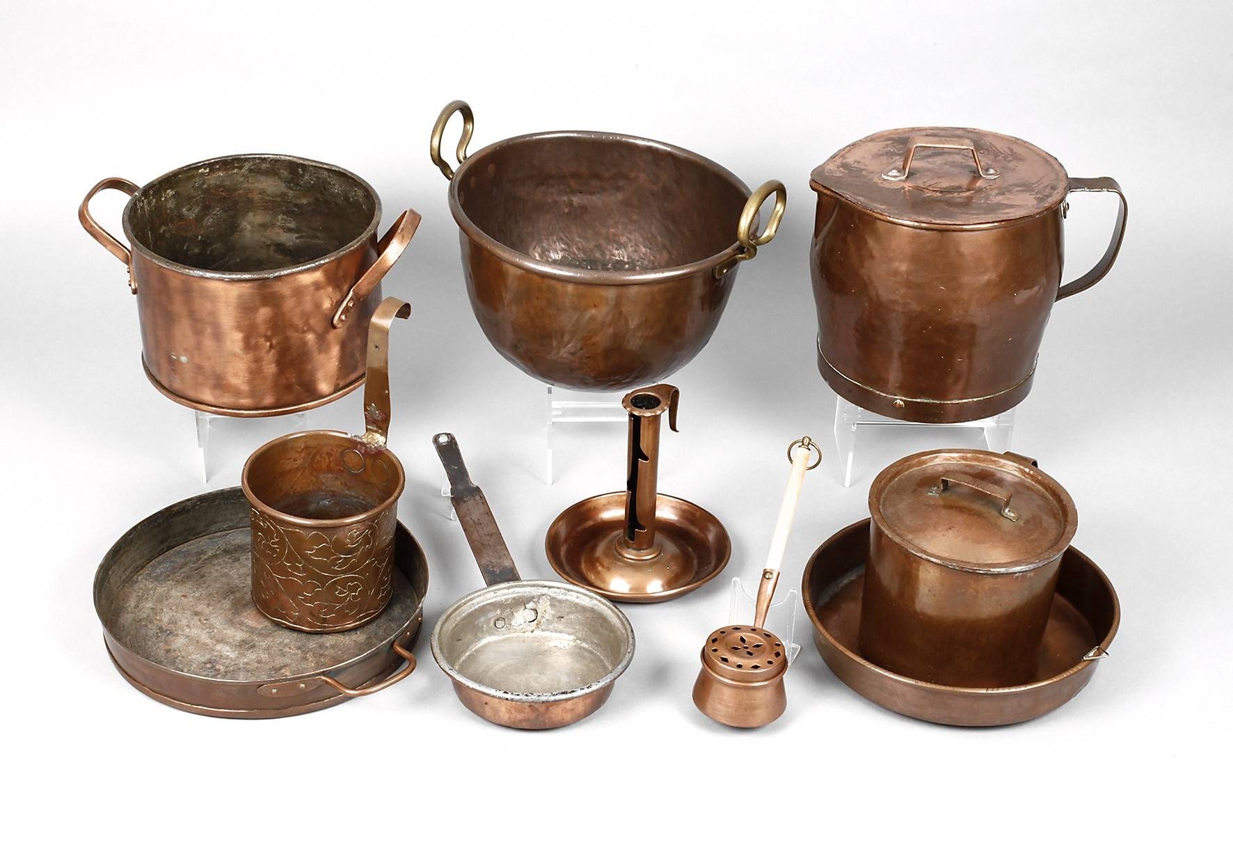 Konvolut Kupfergefäße