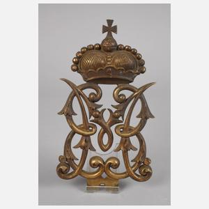 Zierwappen Bronze