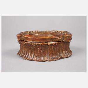 Deckeldose im Barockstil