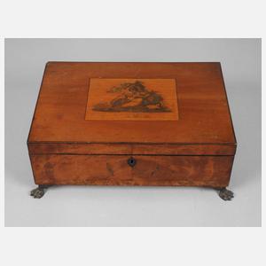 Frühe Biedermeierschatulle