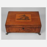 Frühe Biedermeierschatulle111