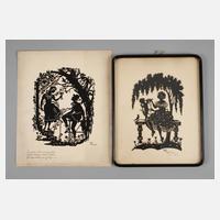 Lotte Gützlaff, Zwei Scherenschnitte111