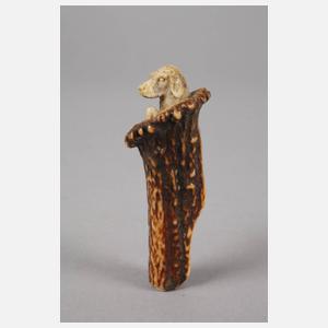 Jagdlicher Stockgriff